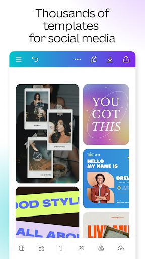 Capture d’écran Canva 4