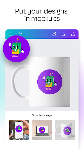 Capture d’écran Canva 7